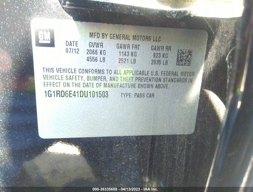 1G1RD6E41DU101503