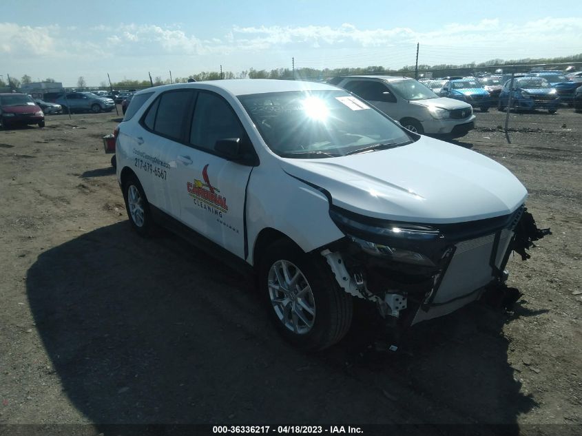 2022 Chevrolet Equinox Fwd Ls VIN: 3GNAXHEVXNS163961 Lot: 36336217