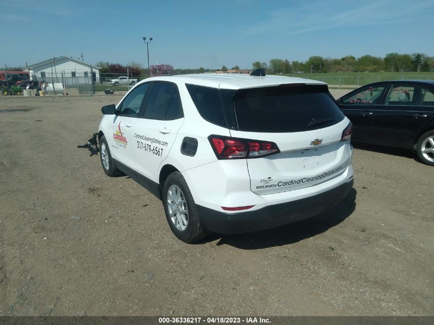 2022 Chevrolet Equinox Fwd Ls VIN: 3GNAXHEVXNS163961 Lot: 36336217