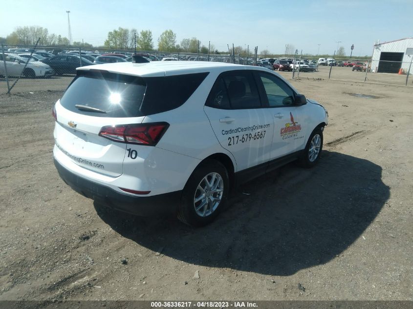 2022 Chevrolet Equinox Fwd Ls VIN: 3GNAXHEVXNS163961 Lot: 36336217