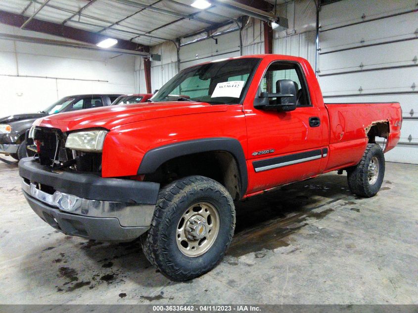 1GCHK24U53Z124108 2003 Chevrolet Silverado 2500Hd Ls