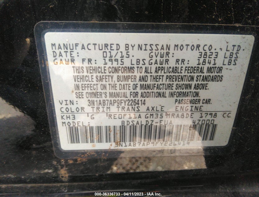 3N1AB7AP9FY226414
