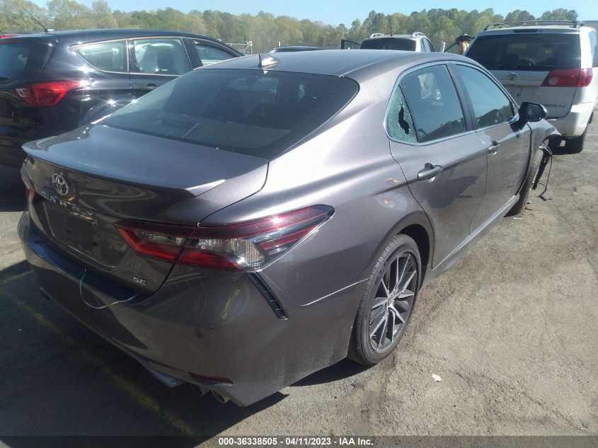 2021 Toyota Camry Se VIN: 4T1G11AK8MU590475 Lot: 36338505