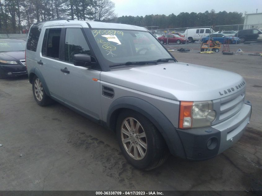 2007 Land Rover Lr3 V8 Se VIN: SALAE25417A439217 Lot: 36338709