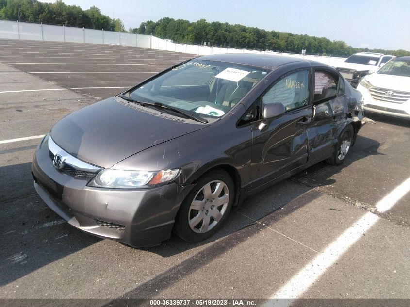 2010 Honda Civic Lx VIN: 19XFA1F5XAE005845 Lot: 36339737