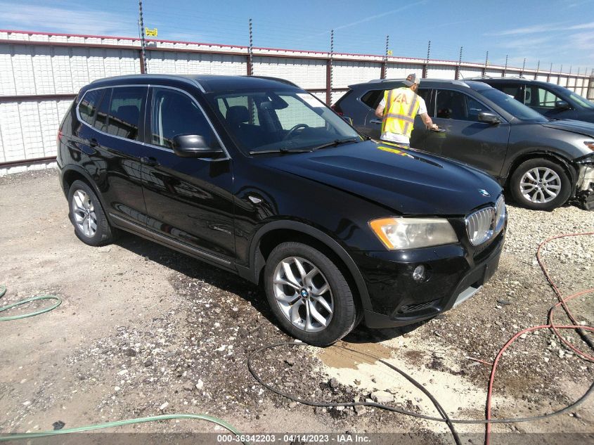 2011 BMW X3 35I VIN: 5UXWX7C51BLL15329 Lot: 36342203