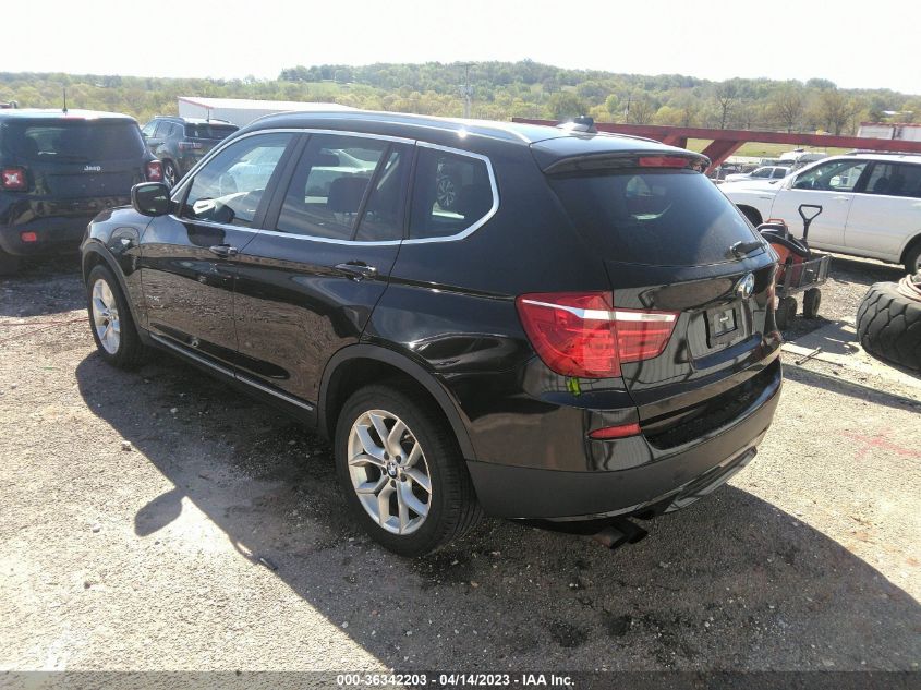 2011 BMW X3 35I VIN: 5UXWX7C51BLL15329 Lot: 36342203