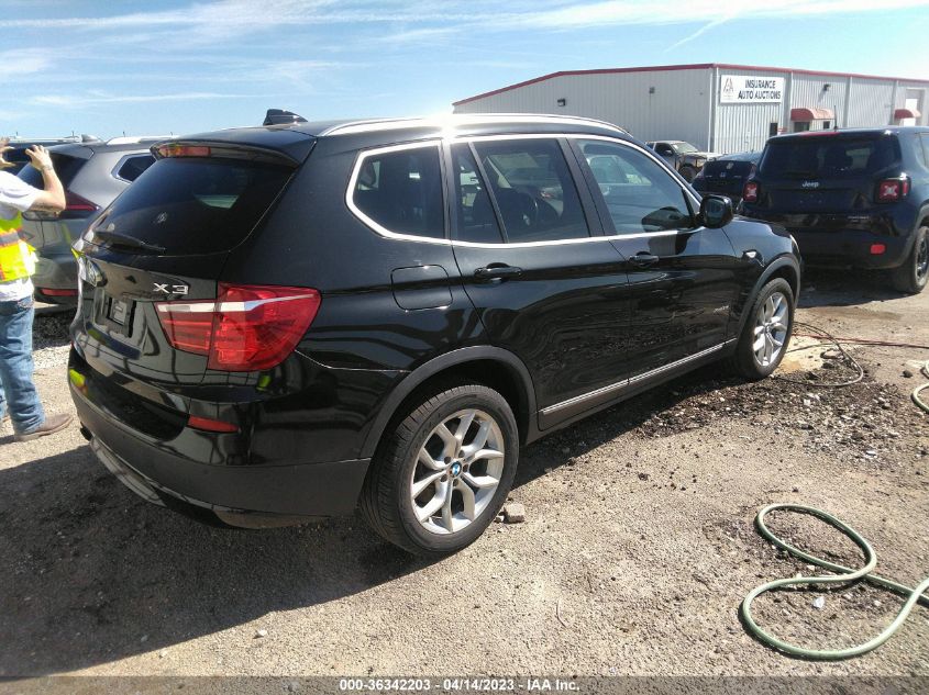 2011 BMW X3 35I VIN: 5UXWX7C51BLL15329 Lot: 36342203