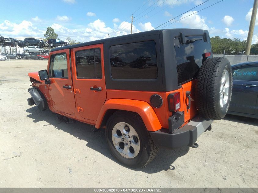 2015 Jeep Wrangler Unlimited Sahara VIN: 1C4BJWEG9FL613272 Lot: 36342870