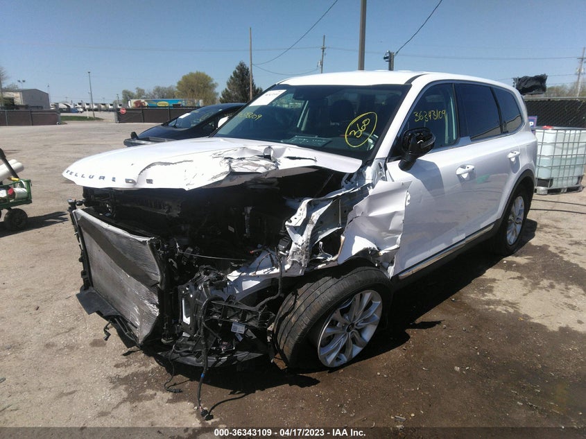 2021 Kia Telluride Lx VIN: 5XYP2DHC2MG182590 Lot: 36343109