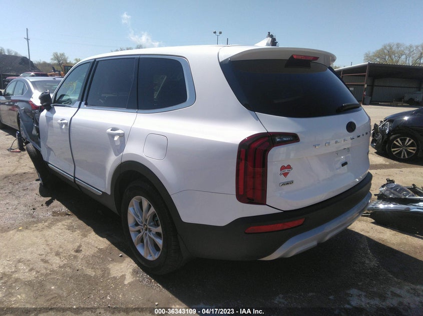 2021 Kia Telluride Lx VIN: 5XYP2DHC2MG182590 Lot: 36343109