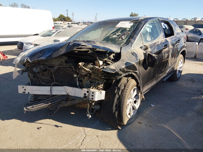 2016 Lexus Rx 350, Front End, IAAI, VIN 2T2BZMCA0GC001901 — photo 2