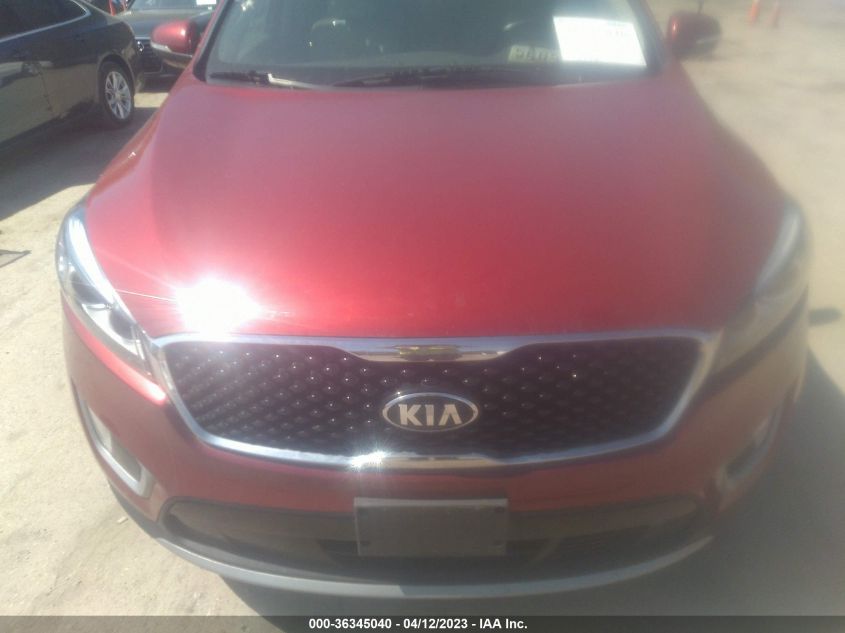 5XYPH4A5XHG273445 2017 Kia Sorento 3.3L Ex