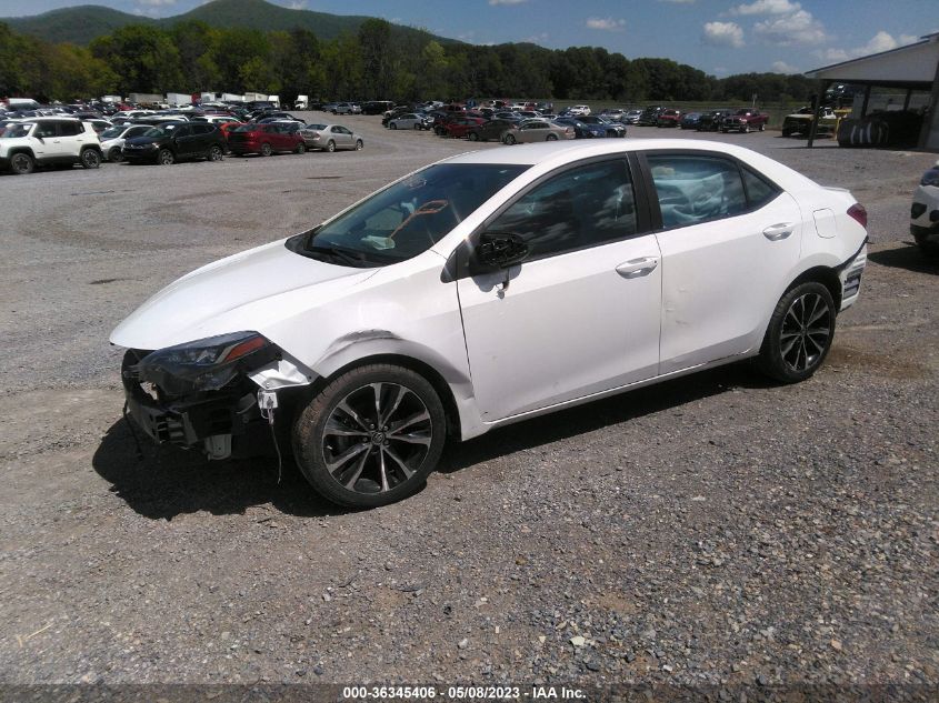 2019 Toyota Corolla Se VIN: 2T1BURHE9KC197874 Lot: 36345406