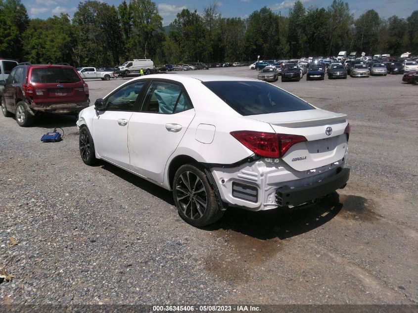 2019 Toyota Corolla Se VIN: 2T1BURHE9KC197874 Lot: 36345406