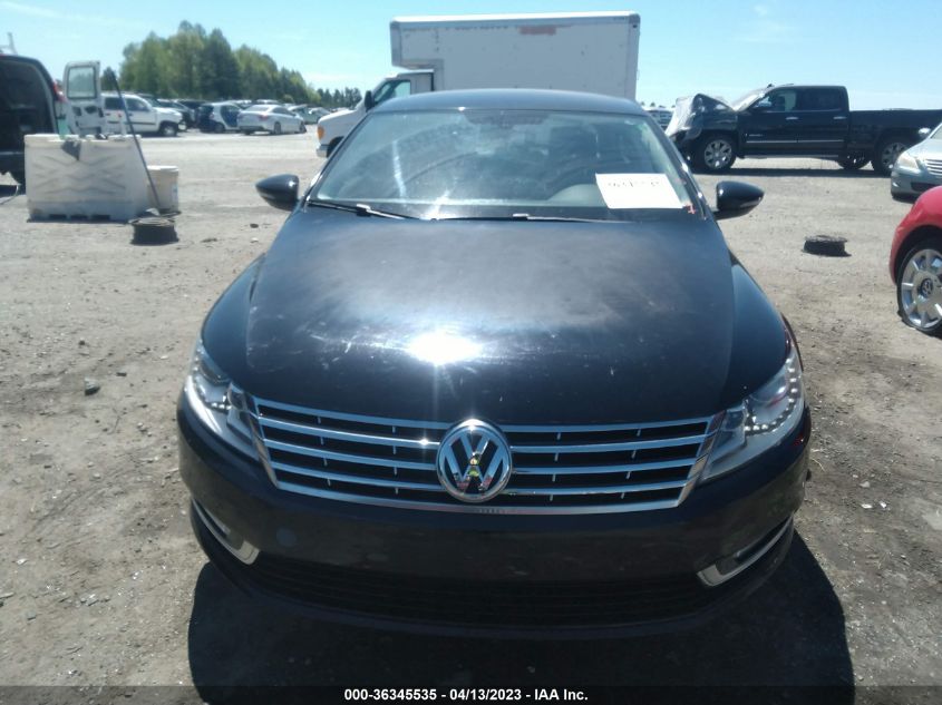 2013 Volkswagen Cc 2.0T Sport VIN: WVWBN7ANXDE555687 Lot: 36345535