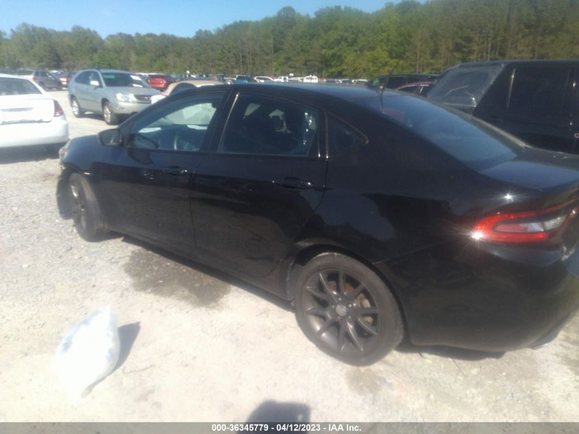 VIN 1C3CDFBB9FD267016 2015 Dodge Dart, Sxt no.3