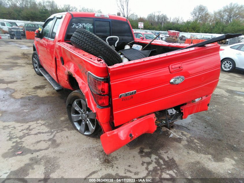 1FTFX1ET9CKE16507 2012 Ford F-150 Fx4