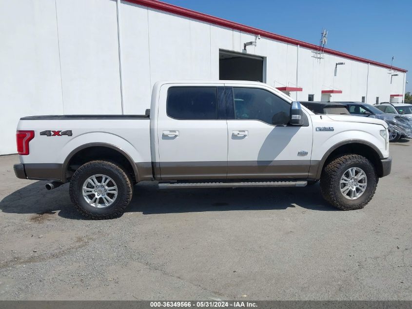 2015 Ford F-150 King Ranch VIN: 1FTEW1EF5FFA88699 Lot: 36349566