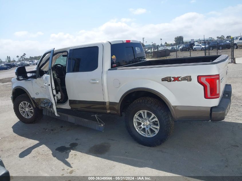 2015 Ford F-150 King Ranch VIN: 1FTEW1EF5FFA88699 Lot: 36349566