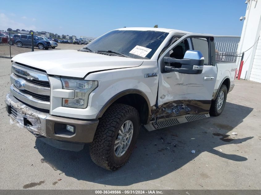 2015 Ford F-150 King Ranch VIN: 1FTEW1EF5FFA88699 Lot: 36349566