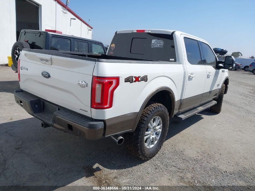 2015 Ford F-150 King Ranch VIN: 1FTEW1EF5FFA88699 Lot: 36349566