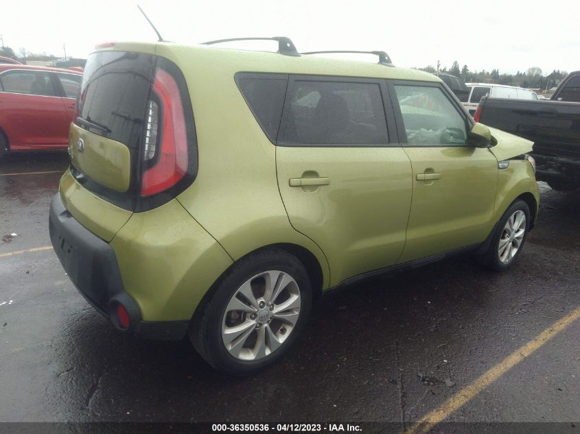 2016 Kia Soul + VIN: KNDJP3A55G7860425 Lot: 36350536