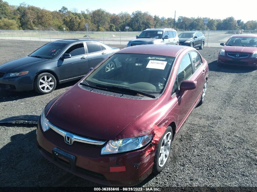 2006 Honda Civic Lx VIN: 1HGFA16586L099725 Lot: 36353415