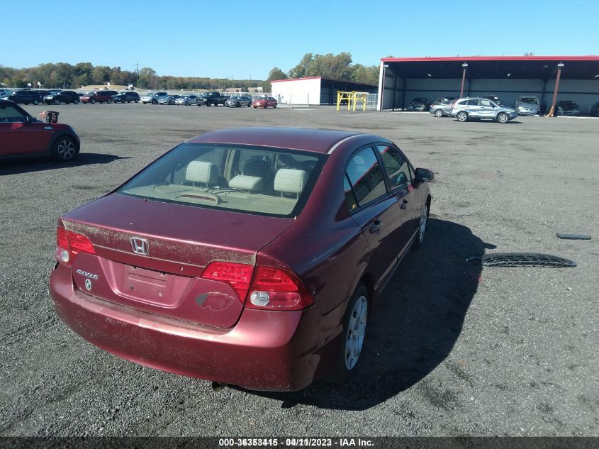 2006 Honda Civic Lx VIN: 1HGFA16586L099725 Lot: 36353415