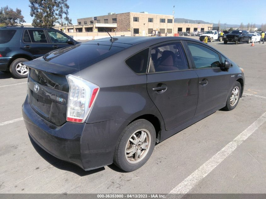 2010 Toyota Prius Ii VIN: JTDKN3DU4A1242018 Lot: 36353980