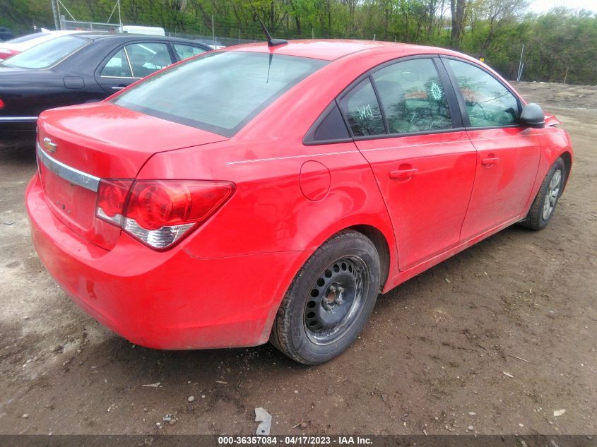 2014 Chevrolet Cruze Ls Auto VIN: 1G1PA5SH4E7372170 Lot: 36357084