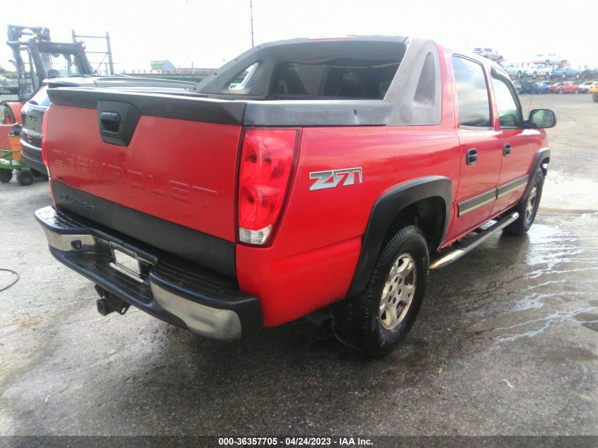 2006 Chevrolet Avalanche 1500 Z71 VIN: 3GNEK12Z06G192078 Lot: 36357705