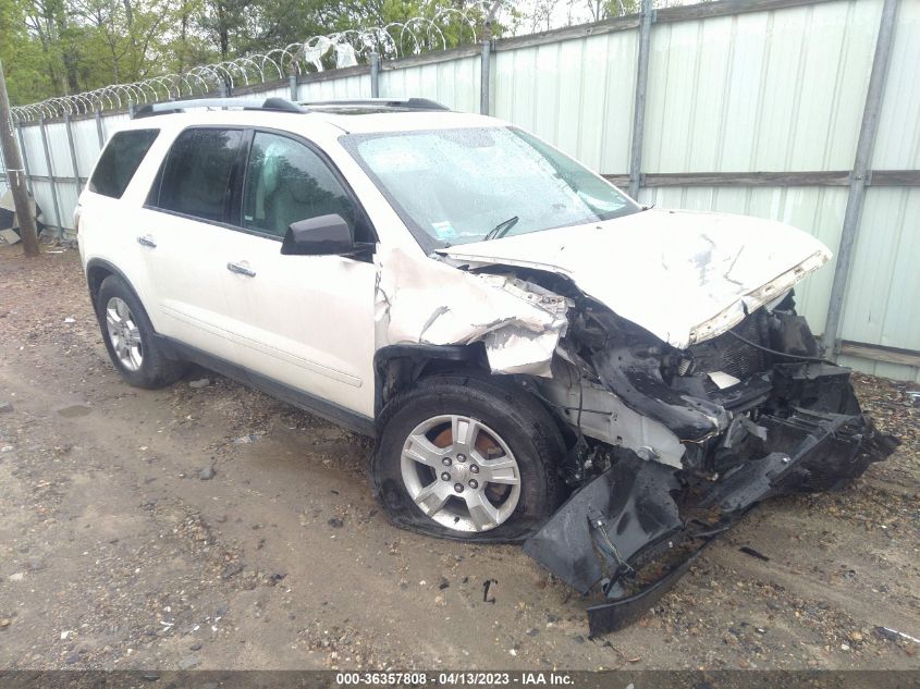 2011 GMC Acadia Sle VIN: 1GKKRPED4BJ295575 Lot: 36357808