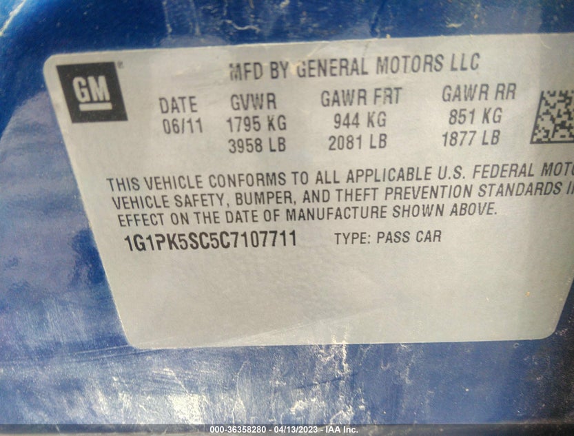 1G1PK5SC5C7107711