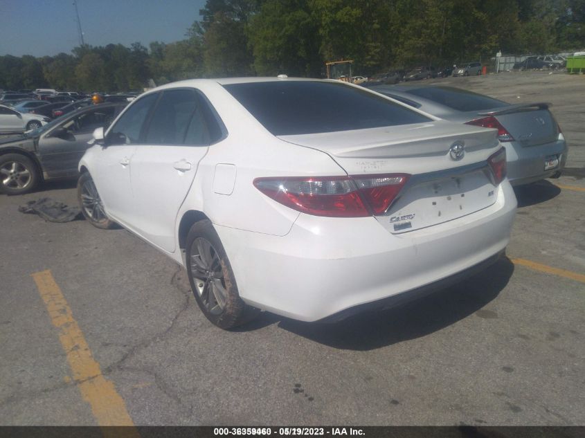 2016 Toyota Camry Se VIN: 4T1BF1FK6GU562408 Lot: 36359460