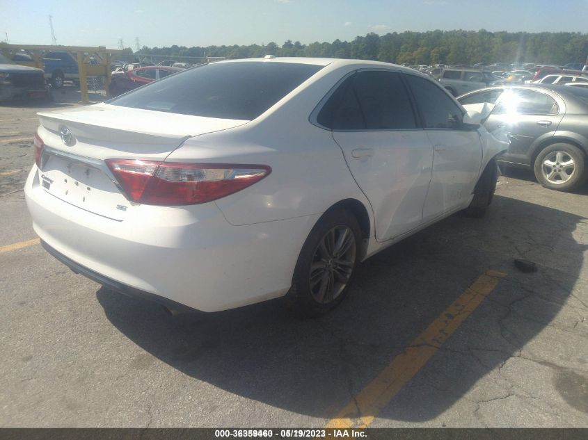 2016 Toyota Camry Se VIN: 4T1BF1FK6GU562408 Lot: 36359460