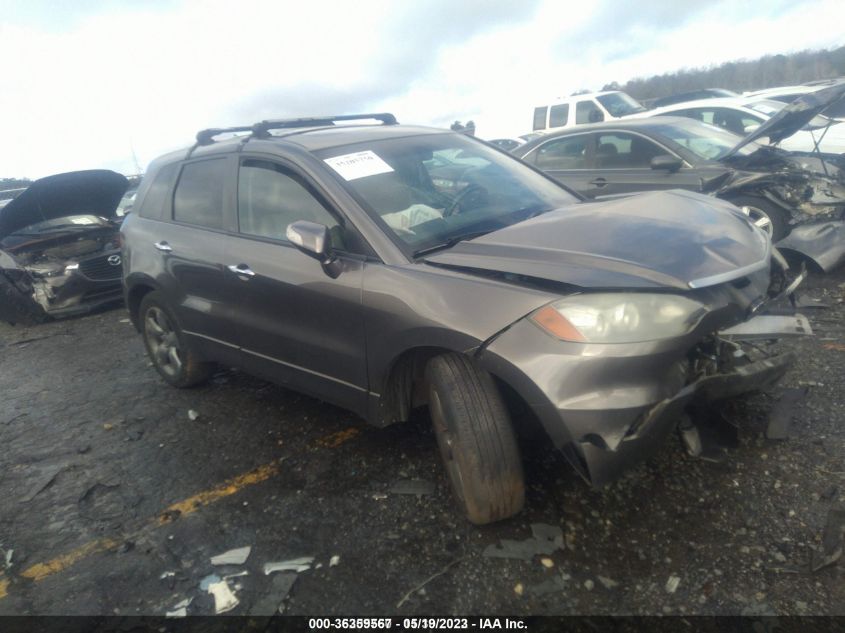 2007 Acura Rdx VIN: 5J8TB18247A009129 Lot: 36359567