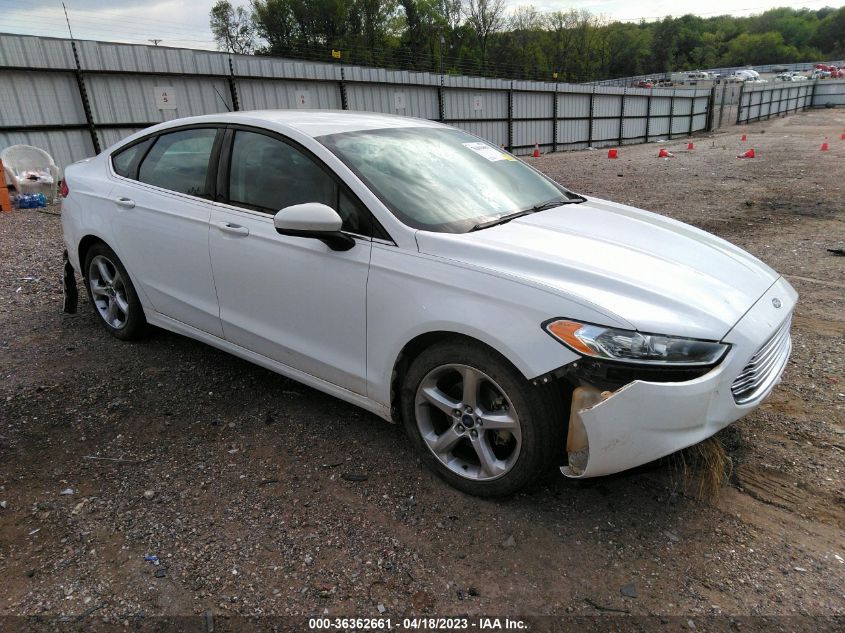 2016 Ford Fusion S VIN: 3FA6P0G76GR190783 Lot: 36362661