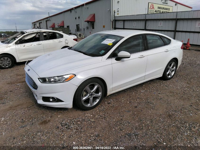 2016 Ford Fusion S VIN: 3FA6P0G76GR190783 Lot: 36362661