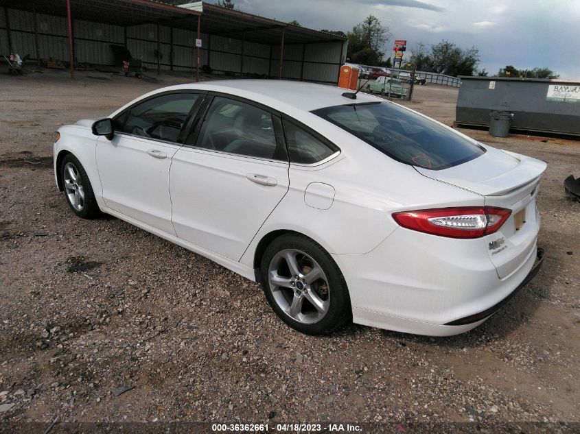 2016 Ford Fusion S VIN: 3FA6P0G76GR190783 Lot: 36362661