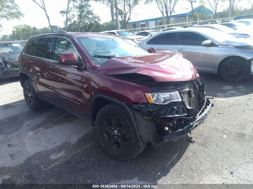 2017 Jeep Grand Cherokee Laredo 4X4 VIN: 1C4RJFAG0HC739852 Lot: 36363484