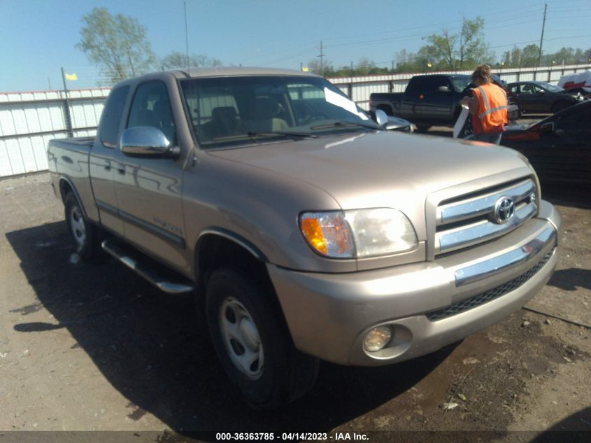 2003 Toyota Tundra Sr5 VIN: 5TBRT34183S398183 Lot: 36363785