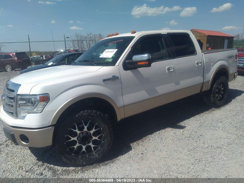 1FTFW1EF8EKD43484 2014 Ford F-150 King Ranch