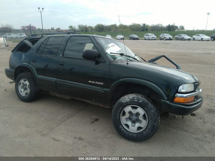 2002 Chevrolet Blazer Ls VIN: 1GNDT13W42K171119 Lot: 36364913