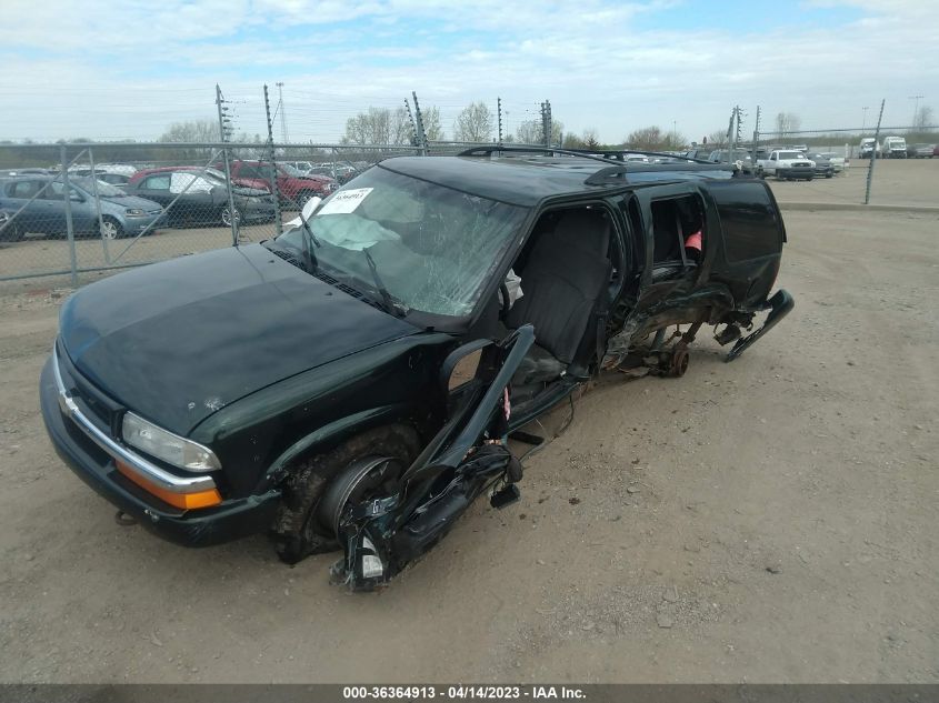 2002 Chevrolet Blazer Ls VIN: 1GNDT13W42K171119 Lot: 36364913