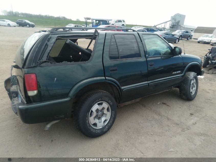 2002 Chevrolet Blazer Ls VIN: 1GNDT13W42K171119 Lot: 36364913