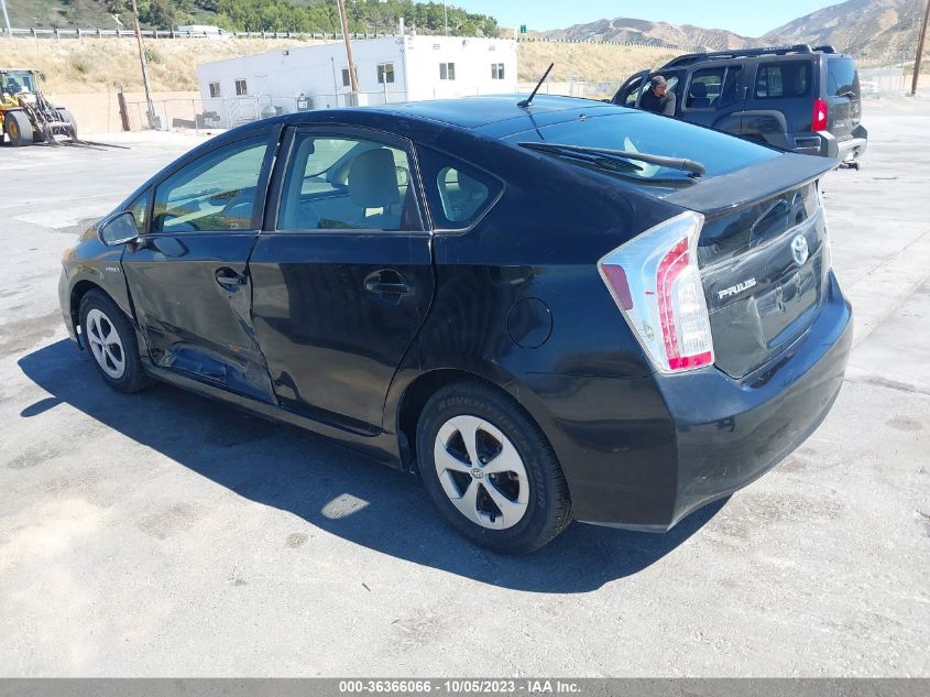 2013 Toyota Prius Two VIN: JTDKN3DU8D1731431 Lot: 36366066