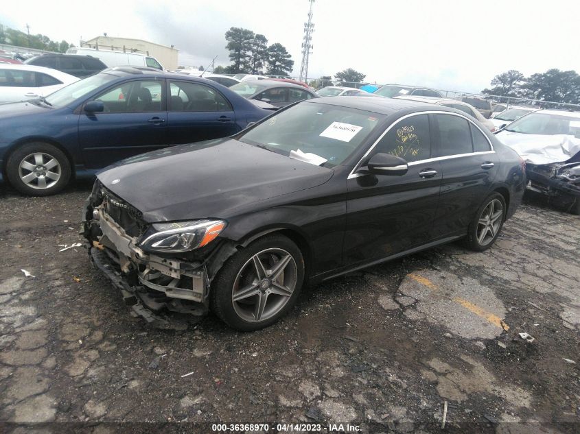 2015 Mercedes-Benz C 300 4Matic VIN: 55SWF4KB3FU02980 Lot: 36368970