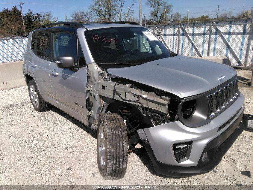 2019 Jeep Renegade Limited 4X4 VIN: ZACNJBD11KPJ86093 Lot: 36369729