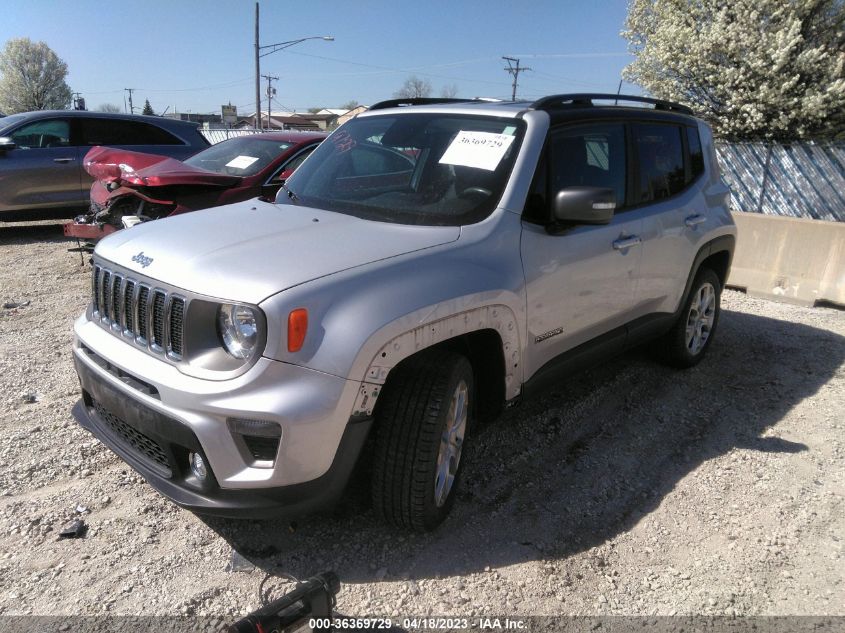 2019 Jeep Renegade Limited 4X4 VIN: ZACNJBD11KPJ86093 Lot: 36369729